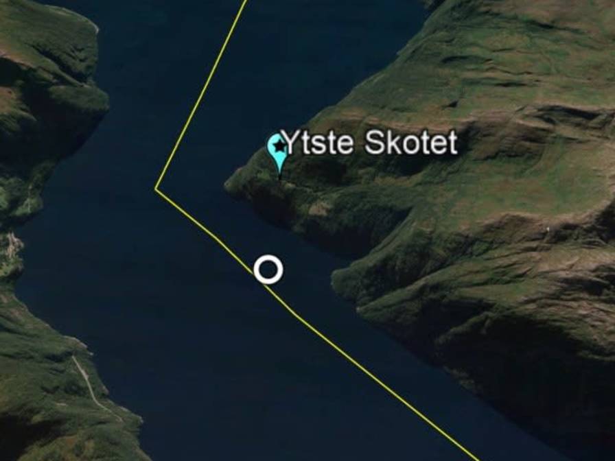 AG 32 Yste skotet Map